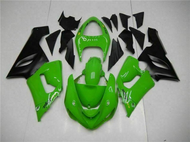ZX6R 05-06 Motorrad Vollverkleidung - Grün ZX6R 05-06 Motorrad Vollverkleidung - Grün