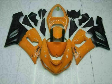 ZX6R 05-06 Motorrad Verkleidungen - Orange