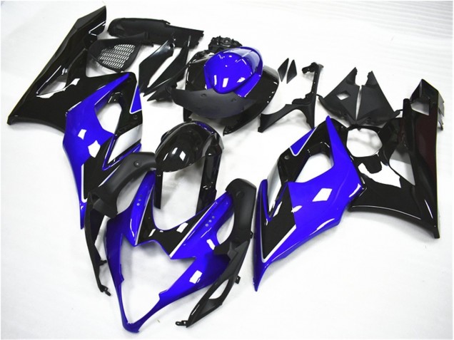 GSXR 1000 K5 05-06 Motorrad Verkleidung - Blau Schwarz GSXR 1000 K5 05-06 Motorrad Verkleidung - Blau Schwarz
