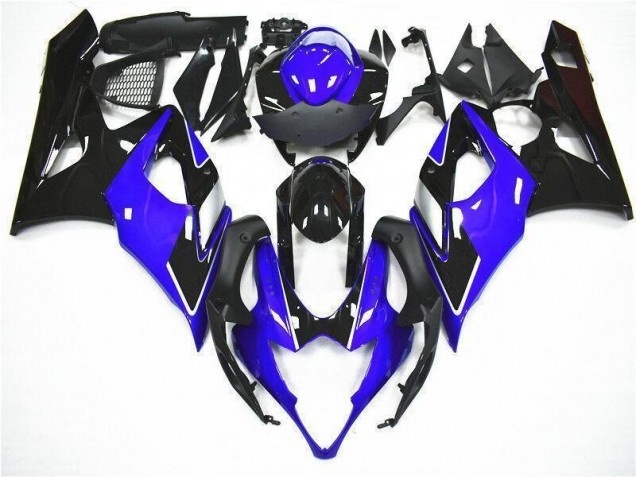 GSXR 1000 K5 05-06 Motorrad Verkleidung - Blau Schwarz GSXR 1000 K5 05-06 Motorrad Verkleidung - Blau Schwarz