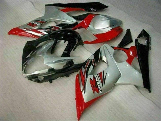 GSXR 1000 K5 05-06 Motorrad Vollverkleidung - Rot Weiß GSXR 1000 K5 05-06 Motorrad Vollverkleidung - Rot Weiß