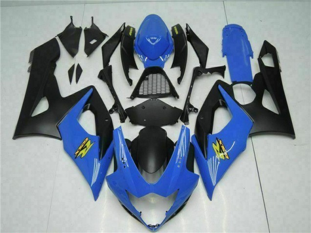 GSXR 1000 K5 05-06 Motorrad Verkleidungen Komplett Sets - Blau Schwarz