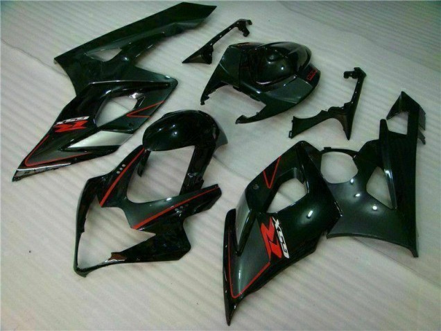 GSXR 1000 K5 05-06 Motorrad Vollverkleidung - Schwarz GSXR 1000 K5 05-06 Motorrad Vollverkleidung - Schwarz