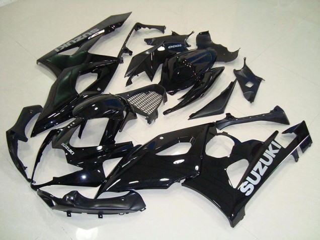 GSXR 1000 K5 05-06 Motorrad Verkleidungen - Schwarz Silber Aufkleber GSXR 1000 K5 05-06 Motorrad Verkleidungen - Schwarz Silber Aufkleber