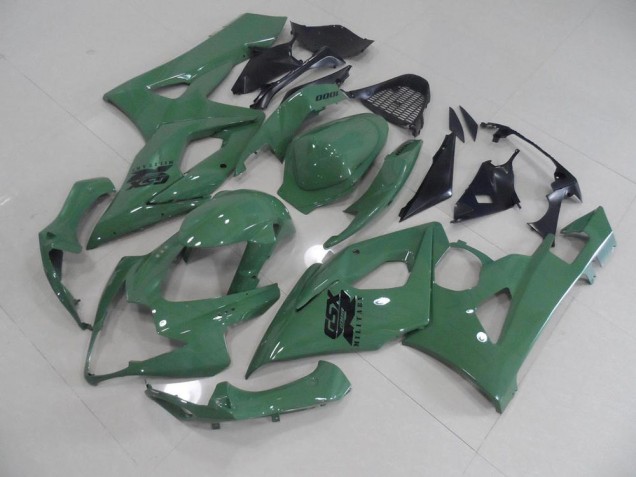 GSXR 1000 K5 05-06 Motorrad Verkleidungen - Glänzendes Armee Grün GSXR 1000 K5 05-06 Motorrad Verkleidungen - Glänzendes Armee Grün