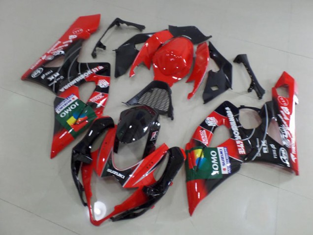 GSXR 1000 K5 05-06 Motorrad Verkleidungen - Rot Yoshimura