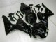 CBR 1000 RR 06-07 Motorrad Verkleidungen - Glänzend Schwarz