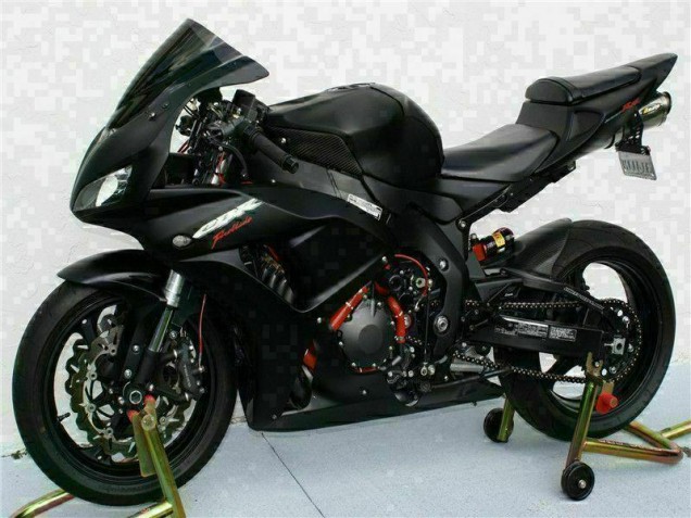 CBR 1000 RR 06-07 Motorrad Verkleidungen & Plastik - Schwarz