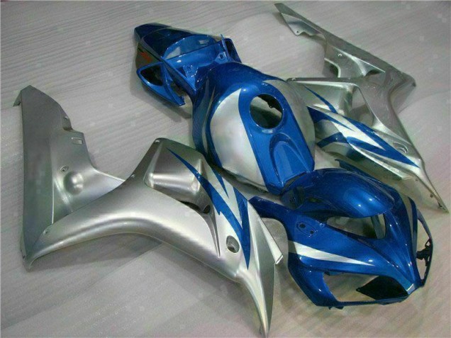 CBR 1000 RR 06-07 Motorrad Verkleidungen - Blau Silber