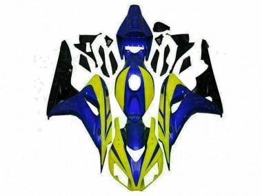 CBR 1000 RR 06-07 Motorrad Verkleidungen - Blau Gelb