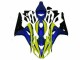 CBR 1000 RR 06-07 Motorrad Verkleidungen - Blau Gelb CBR 1000 RR 06-07 Motorrad Verkleidungen - Blau Gelb