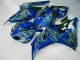 CBR 1000 RR 06-07 Motorrad Verkleidungen - Gelb Flamme Blau CBR 1000 RR 06-07 Motorrad Verkleidungen - Gelb Flamme Blau