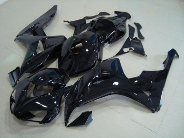 CBR 1000 RR 06-07 Motorrad Verkleidung - Glänzend Schwarz