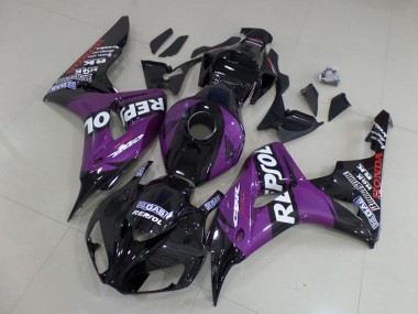 CBR 1000 RR 06-07 Motorrad Verkleidungen - Lila Repsol