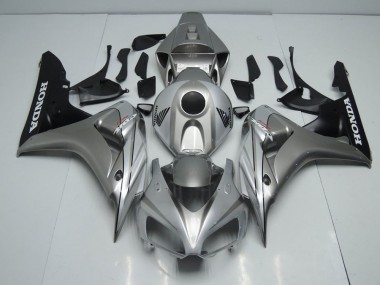 CBR 1000 RR 06-07 Motorrad Verkleidungen - Silber Grau