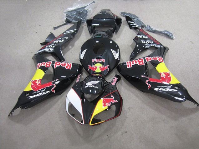 CBR 1000 RR 06-07 Motorrad Verkleidung - Schwarzer Rot Bull CBR 1000 RR 06-07 Motorrad Verkleidung - Schwarzer Rot Bull