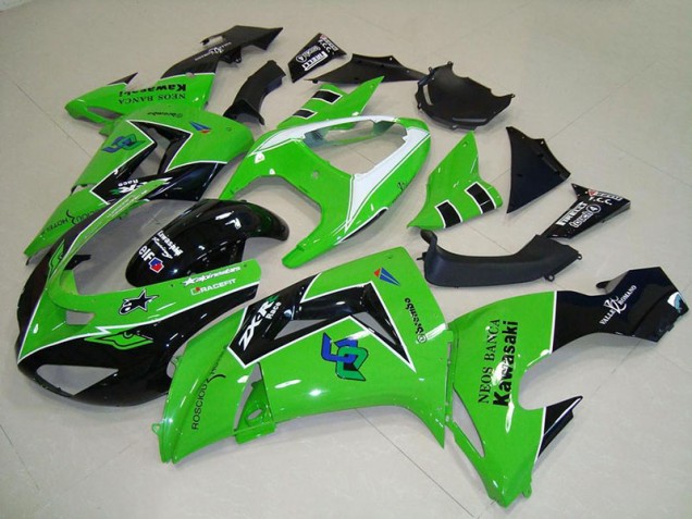 ZX10R 06-07 Motorrad Verkleidungen - Grün ZX10R 06-07 Motorrad Verkleidungen - Grün