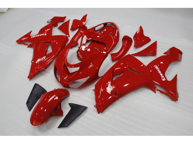 ZX10R 06-07 Motorrad Verkleidungen - Rot