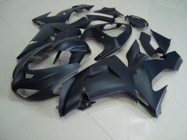 ZX10R 06-07 Motorrad Vollverkleidung - Matt Schwarz