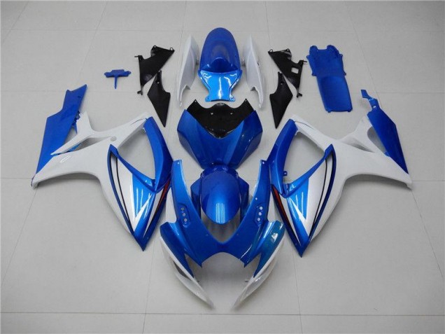 GSXR 600 / 750 K6 06-07 Motorrad Verkleidungen - Blau Weiß GSXR 600 / 750 K6 06-07 Motorrad Verkleidungen - Blau Weiß
