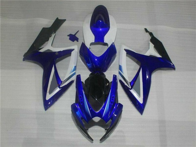 GSXR 600 / 750 K6 06-07 Motorrad Verkleidungen & Plastik - Blau Weiß GSXR 600 / 750 K6 06-07 Motorrad Verkleidungen & Plastik - Blau Weiß