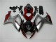 GSXR 600 / 750 K6 06-07 Motorrad Verkleidungen - Rot Silber GSXR 600 / 750 K6 06-07 Motorrad Verkleidungen - Rot Silber
