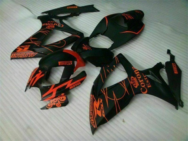 GSXR 600 / 750 K6 06-07 Motorrad Verkleidungen Komplett Sets - Schwarz GSXR 600 / 750 K6 06-07 Motorrad Verkleidungen Komplett Sets - Schwarz