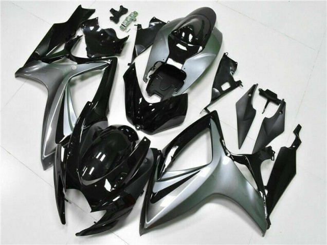 GSXR 600 / 750 K6 06-07 Motorrad Vollverkleidung - Schwarz GSXR 600 / 750 K6 06-07 Motorrad Vollverkleidung - Schwarz