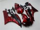 R6 06-07 Motorrad Verkleidung - Rot Schwarz R6 06-07 Motorrad Verkleidung - Rot Schwarz