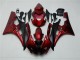 R6 06-07 Motorrad Verkleidung - Rot Schwarz R6 06-07 Motorrad Verkleidung - Rot Schwarz