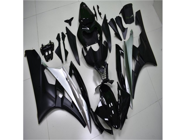 R6 06-07 Motorrad Verkleidung - Silber Schwarz R6 06-07 Motorrad Verkleidung - Silber Schwarz