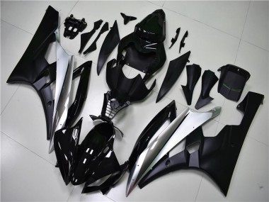 R6 06-07 Motorrad Verkleidung - Silber Schwarz