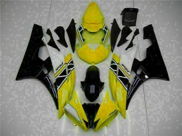 R6 06-07 Motorrad Vollverkleidung - Gelb Schwarz R6 06-07 Motorrad Vollverkleidung - Gelb Schwarz