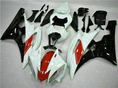 R6 06-07 Motorrad Verkleidung - Weiß