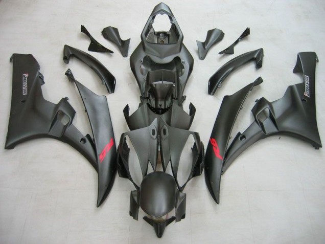 R6 06-07 Motorrad Verkleidung - Matt Schwarz R6 06-07 Motorrad Verkleidung - Matt Schwarz