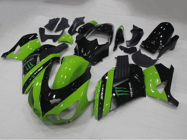 ZX14R ZZR 1400 06-11 Motorrad Verkleidungen - Grünes Monster ZX14R ZZR 1400 06-11 Motorrad Verkleidungen - Grünes Monster