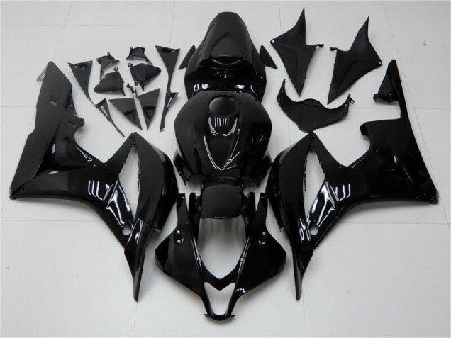 CBR 600 RR 07-08 Motorrad Verkleidungen - Glänzend Schwarz CBR 600 RR 07-08 Motorrad Verkleidungen - Glänzend Schwarz
