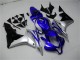 CBR 600 RR 07-08 Motorrad Verkleidungen - Blau Silber Schwarz