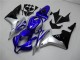 CBR 600 RR 07-08 Motorrad Verkleidungen - Blau Silber Schwarz