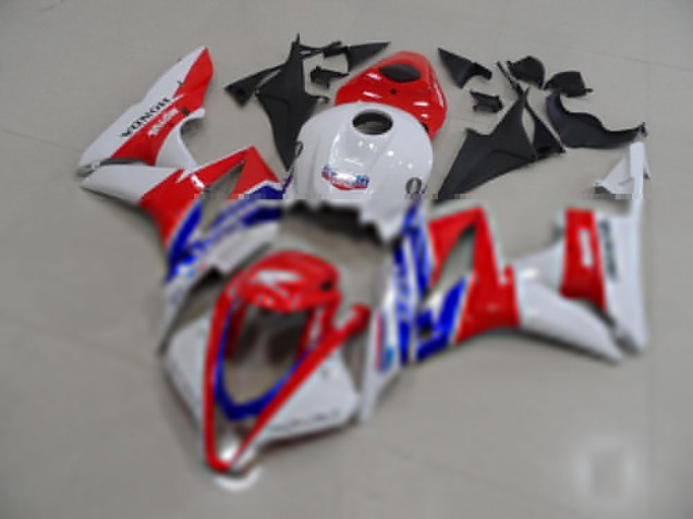 CBR 600 RR 07-08 Motorrad Verkleidungen - Weiß Rot Blau Motul CBR 600 RR 07-08 Motorrad Verkleidungen - Weiß Rot Blau Motul
