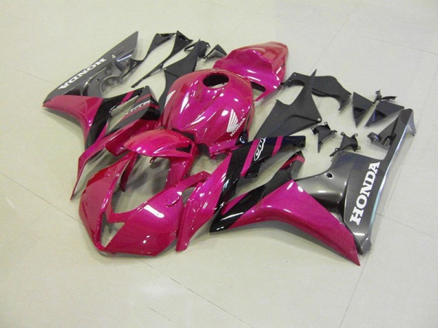CBR 600 RR 07-08 Motorrad Verkleidungen - Rosa Grau Rennen CBR 600 RR 07-08 Motorrad Verkleidungen - Rosa Grau Rennen