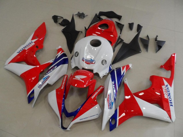 CBR 600 RR 07-08 Motorrad Vollverkleidung - Rot Weiß CBR 600 RR 07-08 Motorrad Vollverkleidung - Rot Weiß