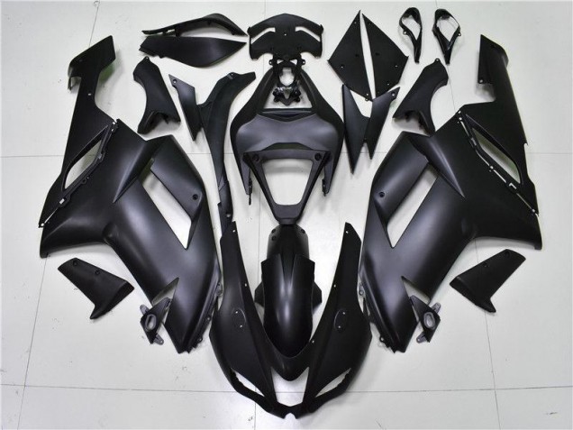 ZX6R 07-08 Motorrad Verkleidungen - Matt Schwarz ZX6R 07-08 Motorrad Verkleidungen - Matt Schwarz