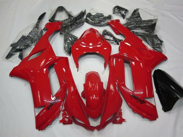 ZX6R 07-08 Motorrad Verkleidungen - Rot
