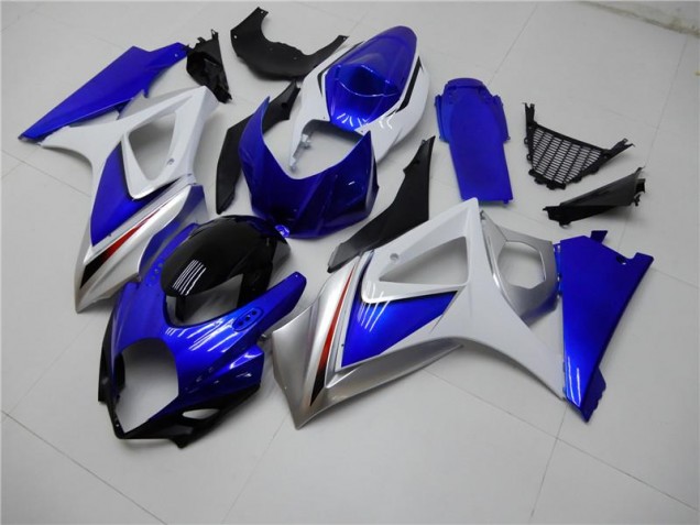 GSXR 1000 K7 07-08 Motorrad Verkleidung - Blau Weiß GSXR 1000 K7 07-08 Motorrad Verkleidung - Blau Weiß