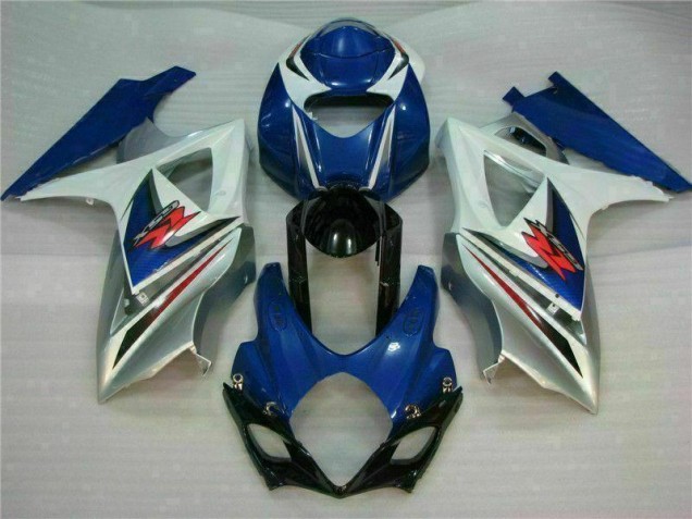 GSXR 1000 K7 07-08 Motorrad VollVerkleidungen & Plastik - Blau Weiß GSXR 1000 K7 07-08 Motorrad VollVerkleidungen & Plastik - Blau Weiß