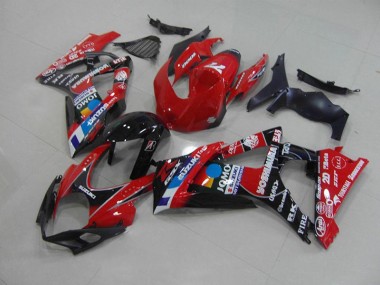 GSXR 1000 K7 07-08 Motorrad Verkleidungen - Rot