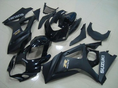 GSXR 1000 K7 07-08 Motorrad Verkleidungen - Schwarzer OEM Stil