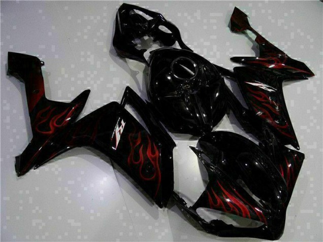 R1 07-08 Motorrad Verkleidungen Komplett Sets - Schwarz R1 07-08 Motorrad Verkleidungen Komplett Sets - Schwarz