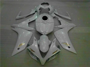 R1 07-08 Motorrad Vollverkleidung - Weiß